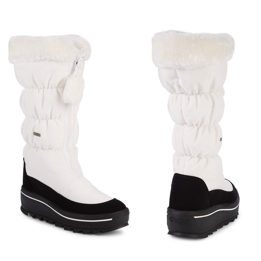 NWT Pajar Canada Tegan Faux Fur-Trim Snow Boots